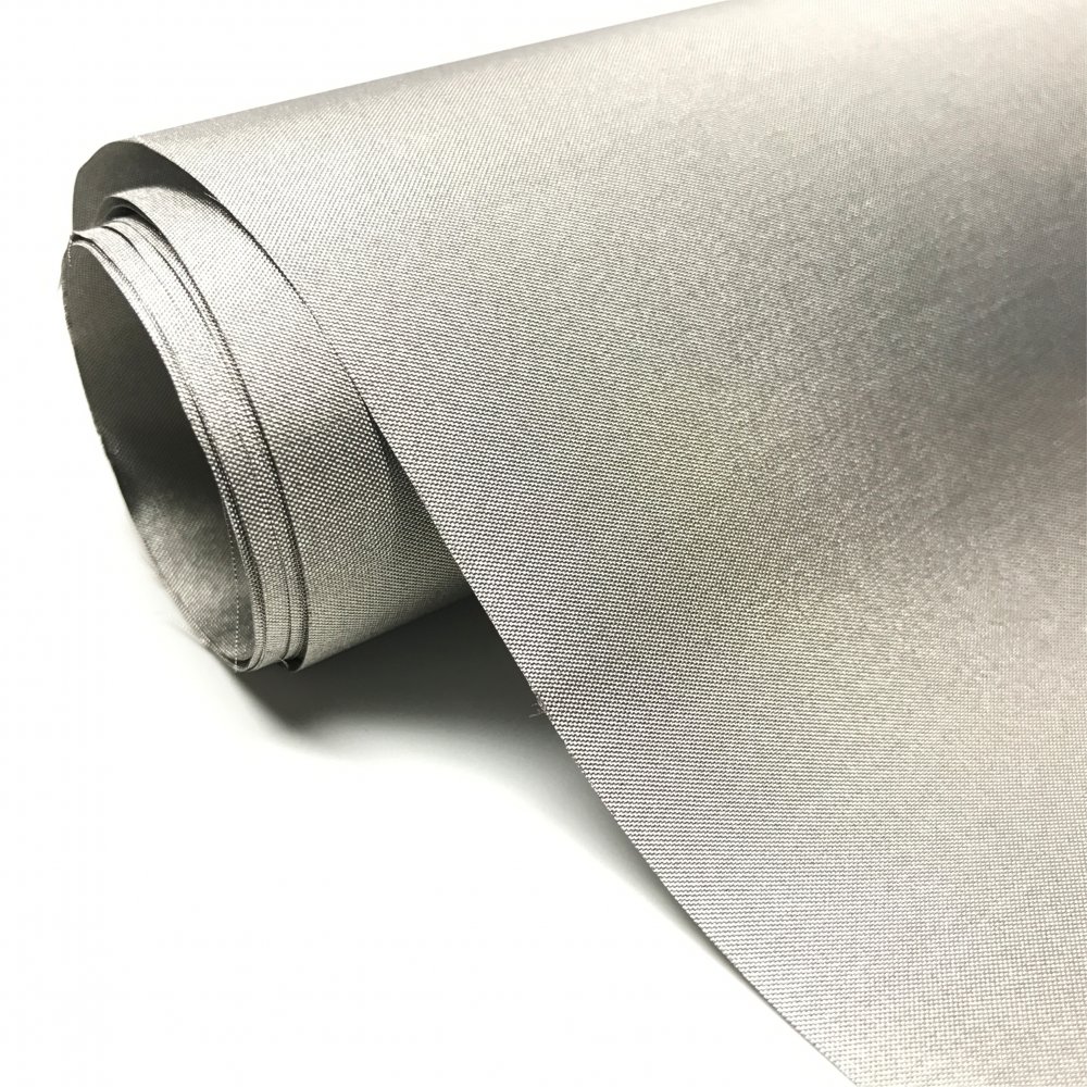 Faraday Defense EMF Blocking & RF RFID Shielding Silver Fabric Roll - 64 x 1' Elastic Material